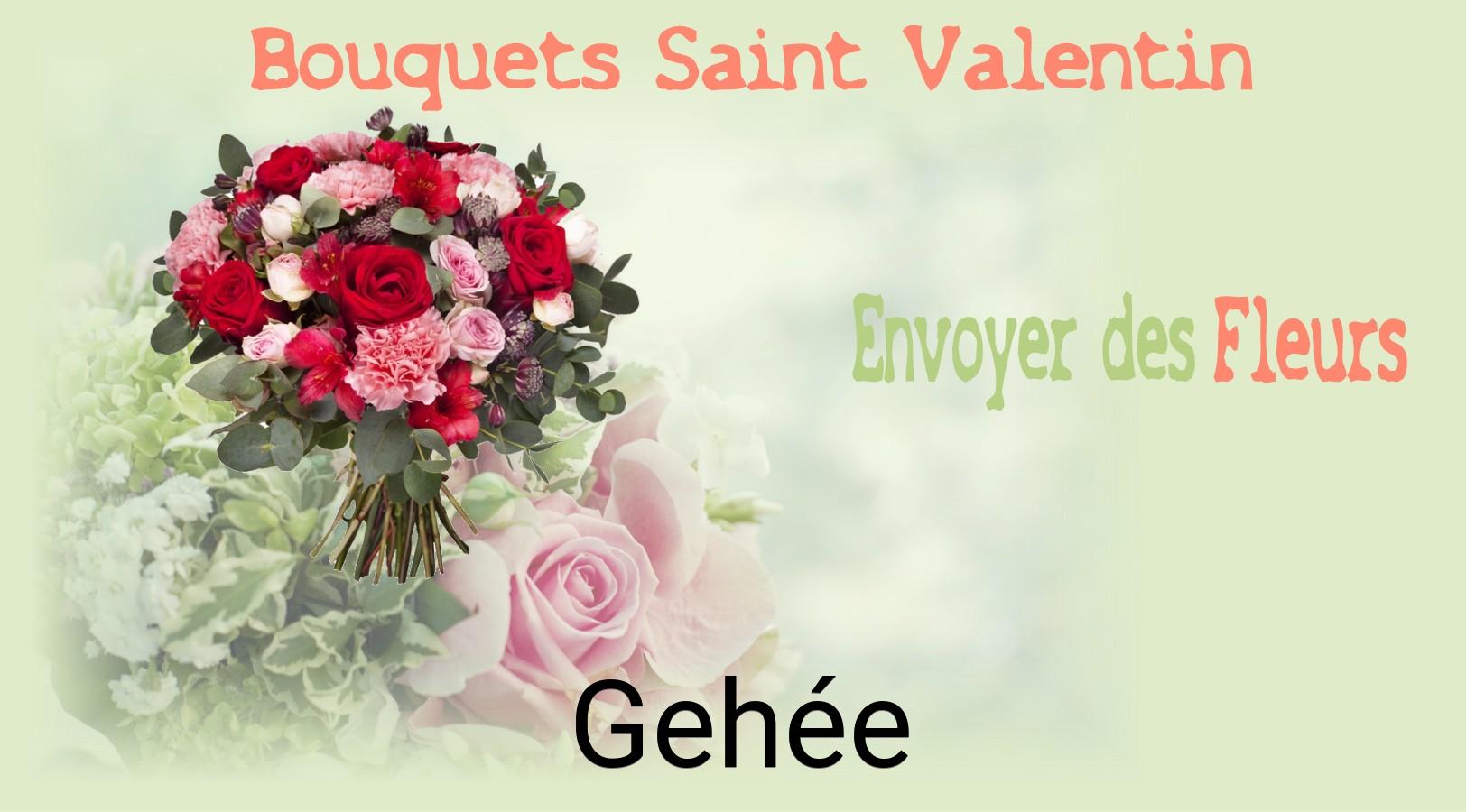 Roses de Saint-Valentin livrées à Gehée